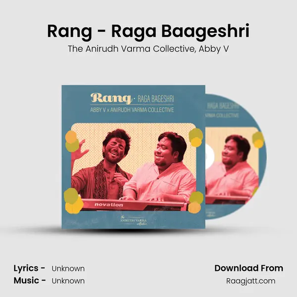 Rang - Raga Baageshri - The Anirudh Varma Collective album cover 