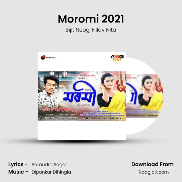 Moromi 2021 - Bijit Neog album cover 