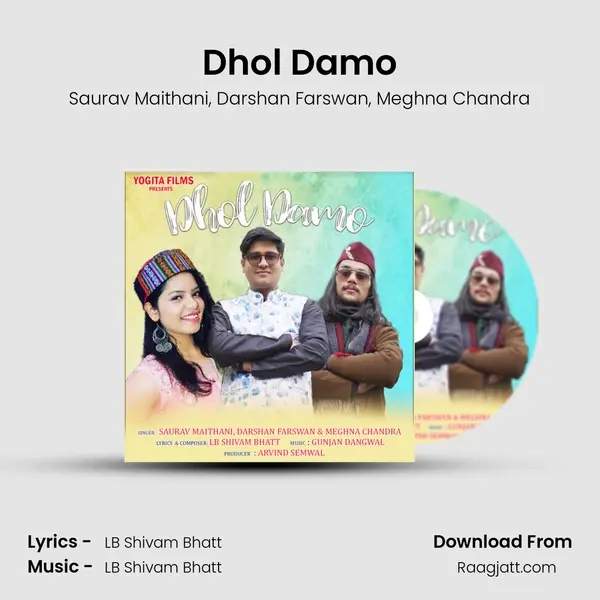 Dhol Damo - Saurav Maithani album cover 