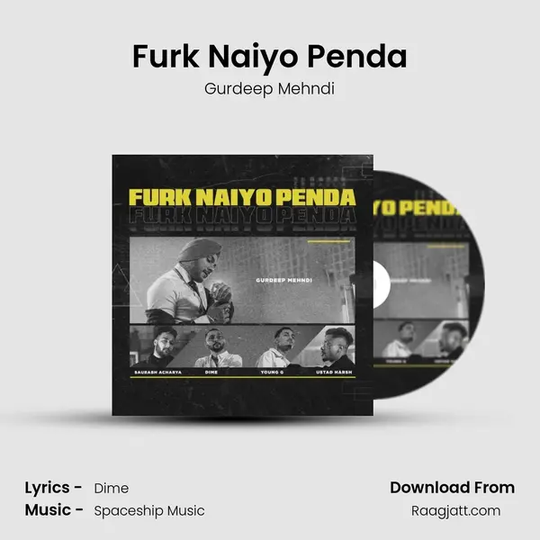 Furk Naiyo Penda - Gurdeep Mehndi album cover 