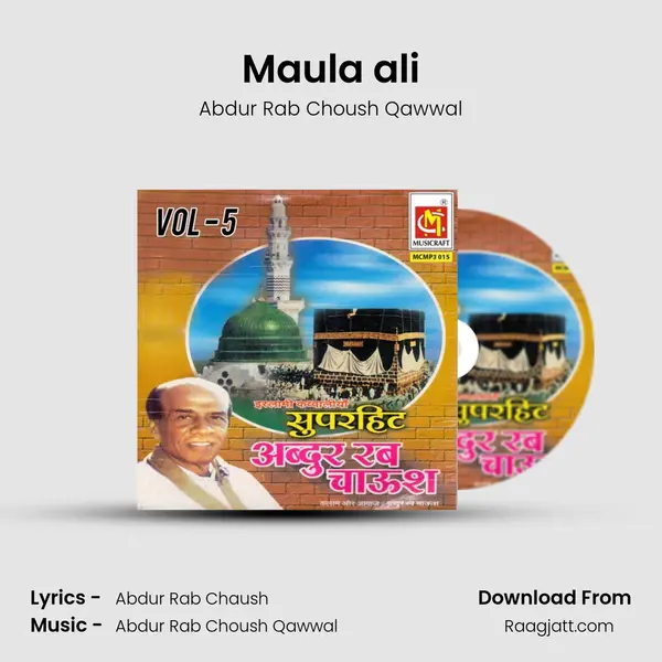 Maula ali - Abdur Rab Choush Qawwal album cover 