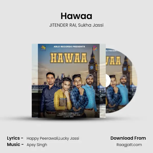 Hawaa - JITENDER RAI album cover 