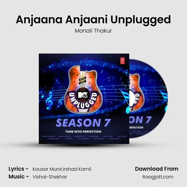 Anjaana Anjaani Unplugged - Monali Thakur album cover 