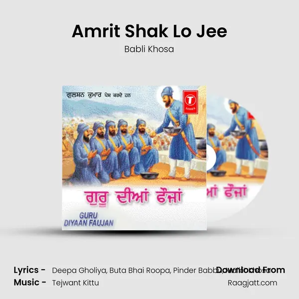 Amrit Shak Lo Jee - Babli Khosa album cover 