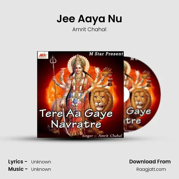 Jee Aaya Nu - Amrit Chahal album cover 