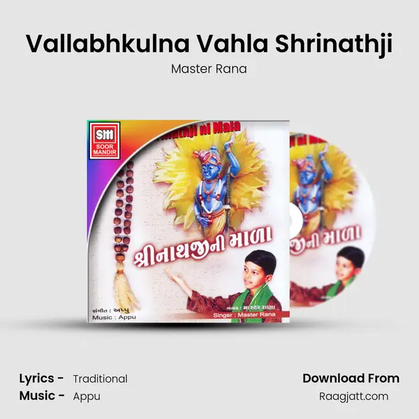 Vallabhkulna Vahla Shrinathji - Master Rana album cover 