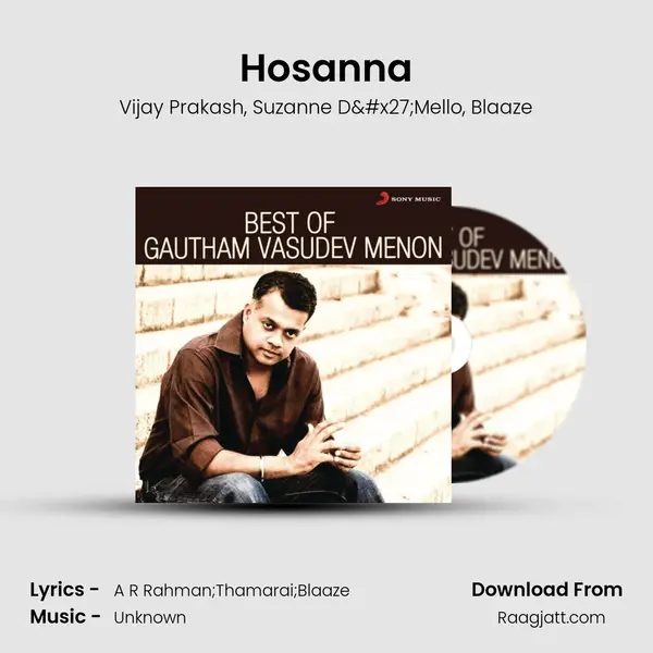 Hosanna - Vijay Prakash album cover 