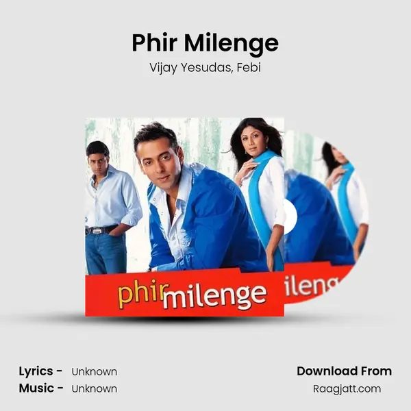 Phir Milenge - Vijay Yesudas album cover 