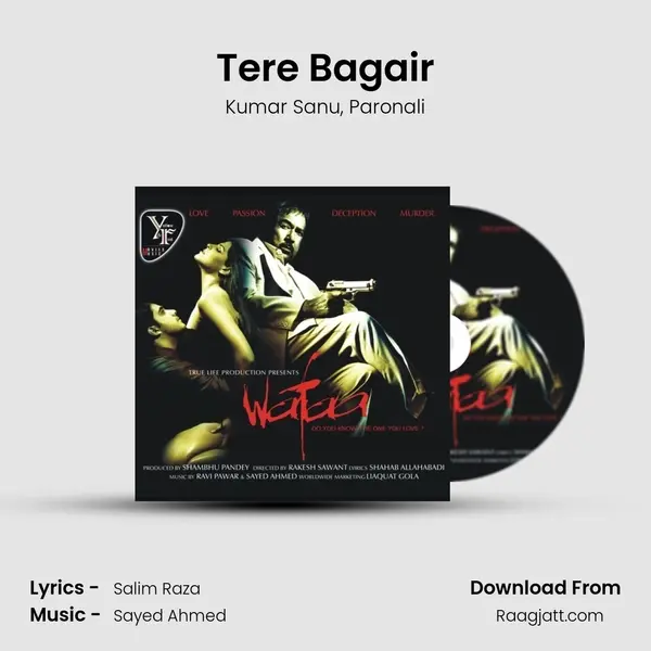 Tere Bagair - Kumar Sanu album cover 