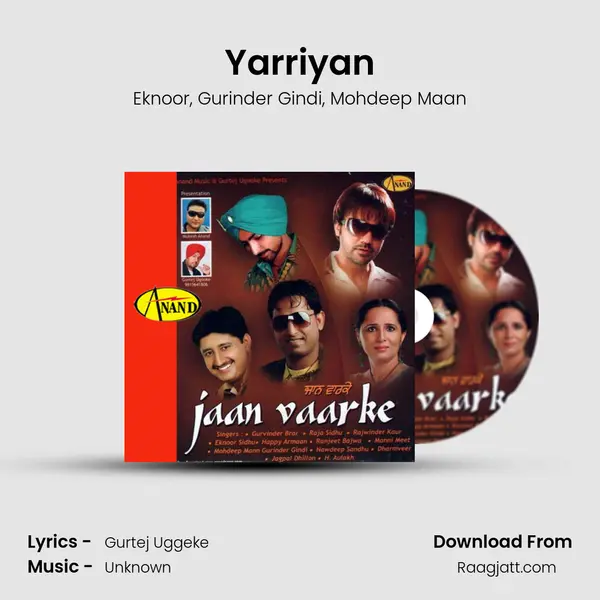 Yarriyan mp3 song