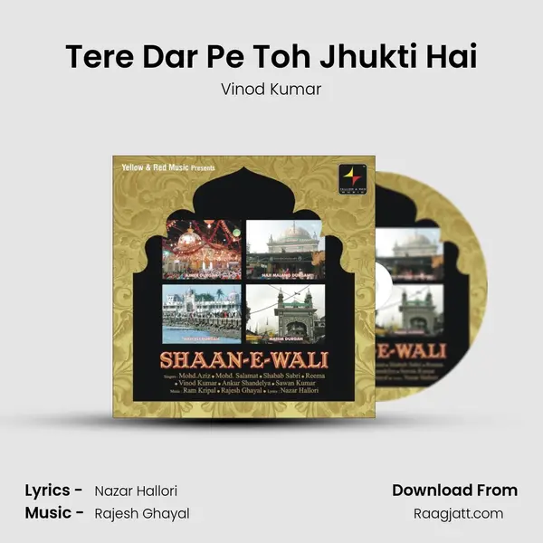 Tere Dar Pe Toh Jhukti Hai - Vinod Kumar album cover 