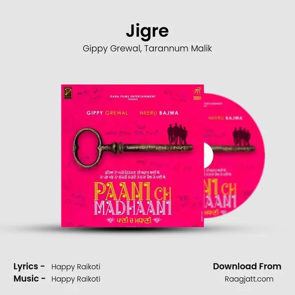 Jigre - Gippy Grewal album cover 