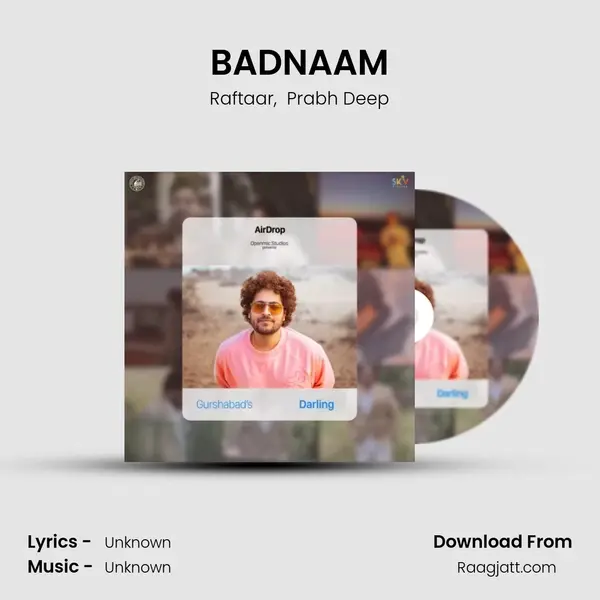 BADNAAM - Raftaar album cover 