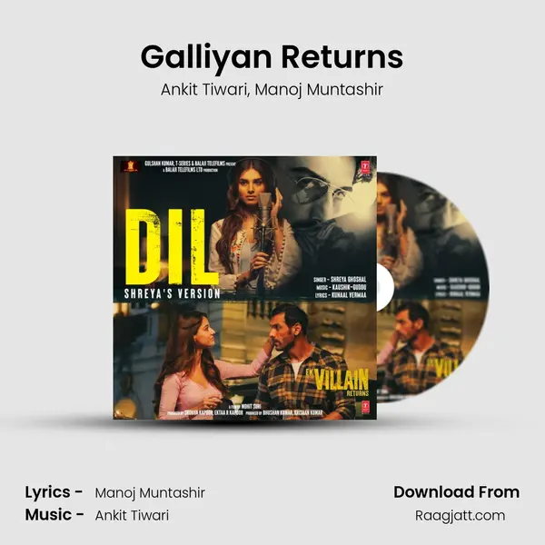 Galliyan Returns - Ankit Tiwari album cover 