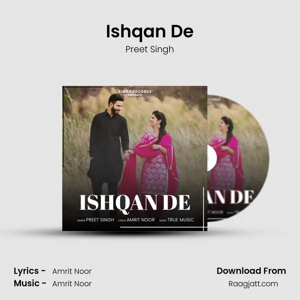 Ishqan De - Preet Singh album cover 