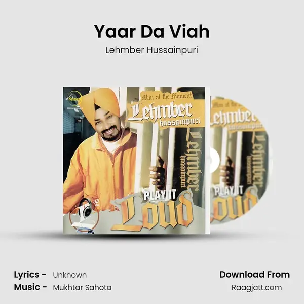 Yaar Da Viah - Lehmber Hussainpuri album cover 