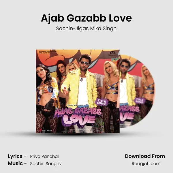 Ajab Gazabb Love - Sachin-Jigar album cover 