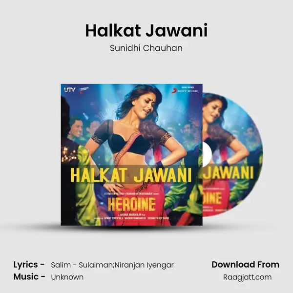 Halkat Jawani - Sunidhi Chauhan album cover 