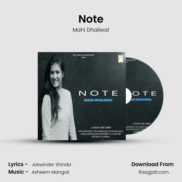 Note - Mahi Dhaliwal album cover 