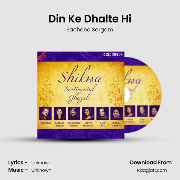 Din Ke Dhalte Hi - Sadhana Sargam album cover 