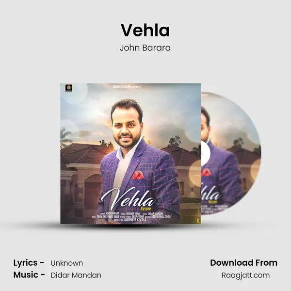 Vehla - John Barara album cover 