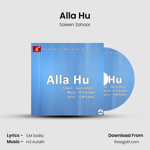 Alla Hu - Saieen Zahoor album cover 