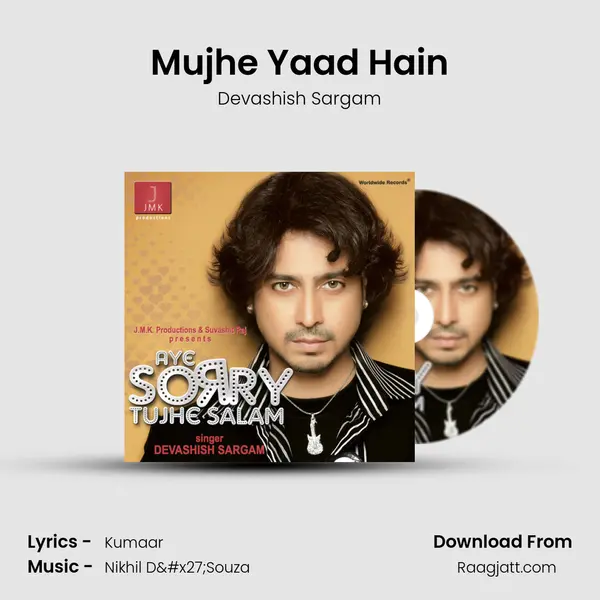 Mujhe Yaad Hain - Devashish Sargam album cover 