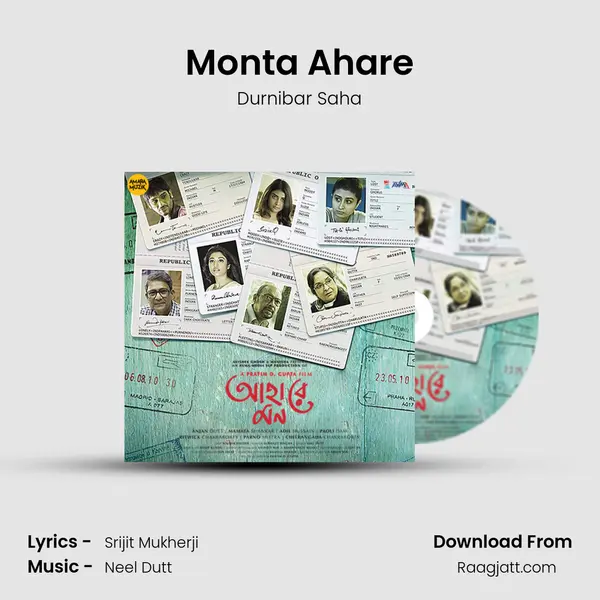 Monta Ahare - Durnibar Saha album cover 