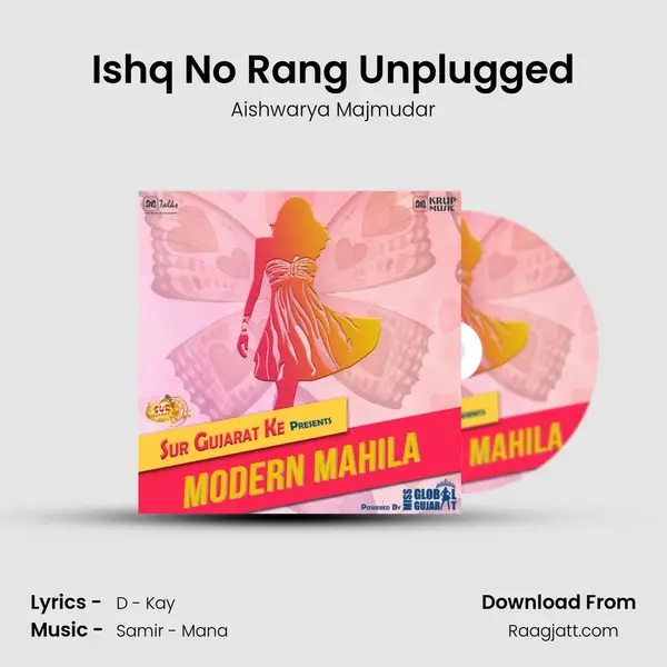 Ishq No Rang Unplugged - Aishwarya Majmudar album cover 