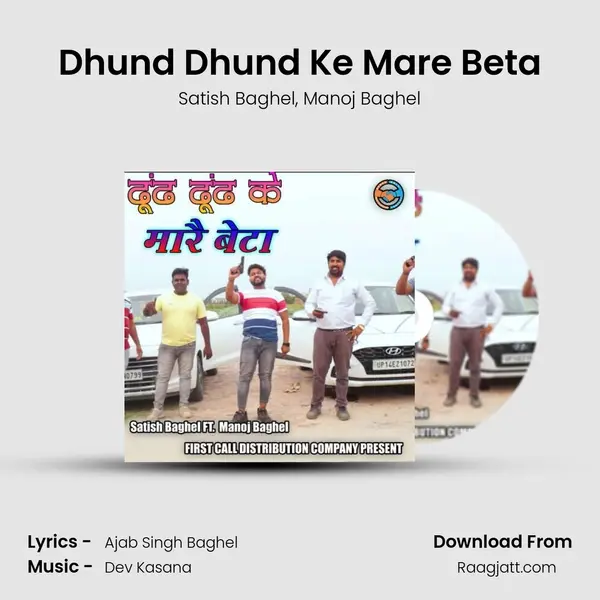 Dhund Dhund Ke Mare Beta - Satish Baghel album cover 