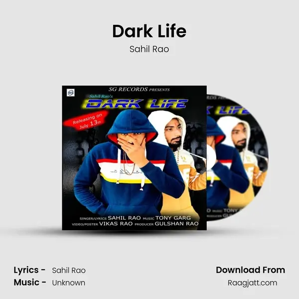 Dark Life - Sahil Rao album cover 