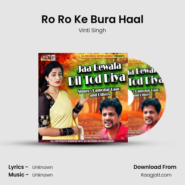 Ro Ro Ke Bura Haal - Vinti Singh album cover 