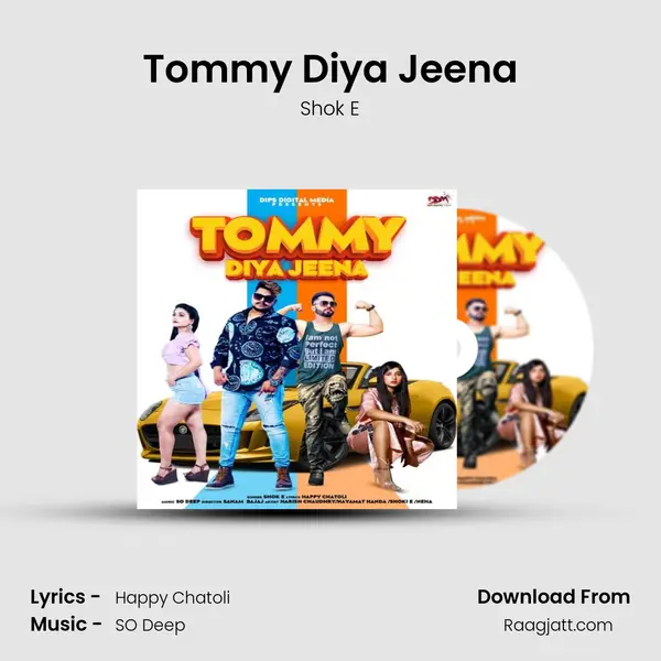 Tommy Diya Jeena - Shok E album cover 