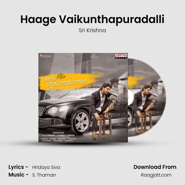 Haage Vaikunthapuradalli - Sri Krishna album cover 