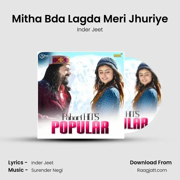 Mitha Bda Lagda Meri Jhuriye - Inder Jeet album cover 