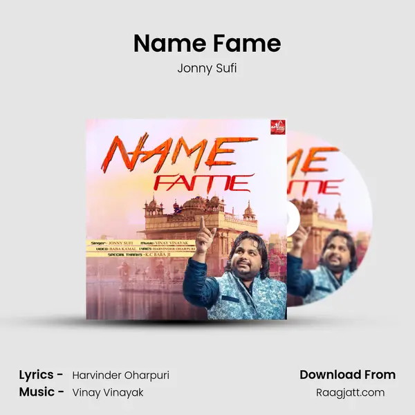 Name Fame - Jonny Sufi album cover 