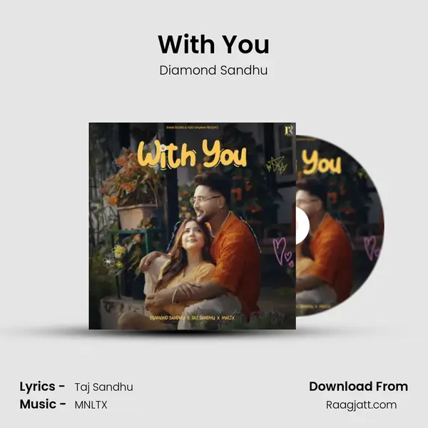 With You - Diamond Sandhu album cover 