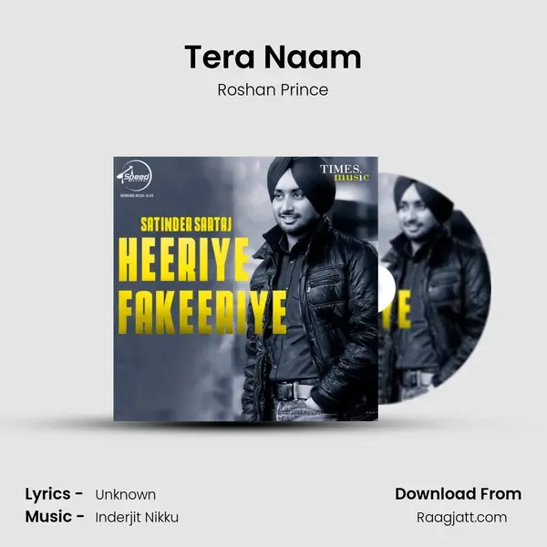 Tera Naam - Roshan Prince album cover 