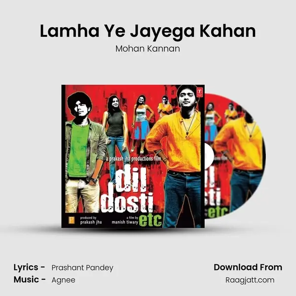 Lamha Ye Jayega Kahan - Mohan Kannan album cover 