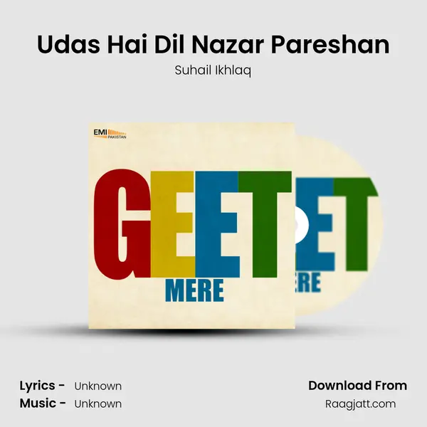 Udas Hai Dil Nazar Pareshan - Suhail Ikhlaq album cover 