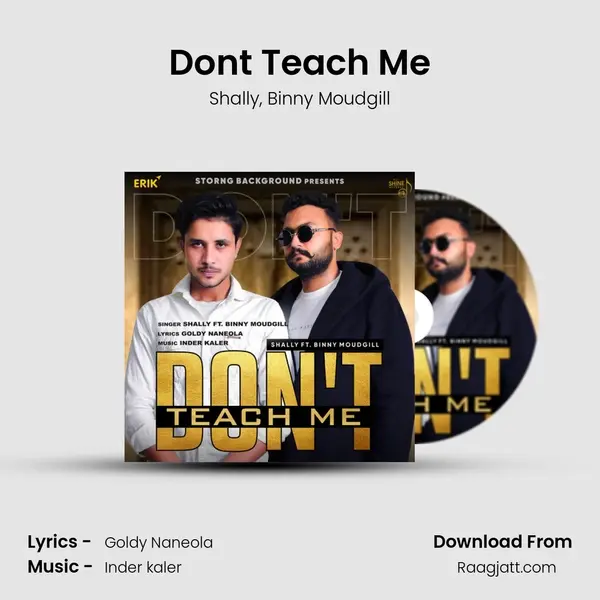 Dont Teach Me - Shally album cover 