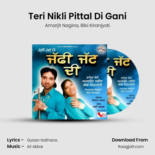 Teri Nikli Pittal Di Gani - Amarjit Nagina album cover 