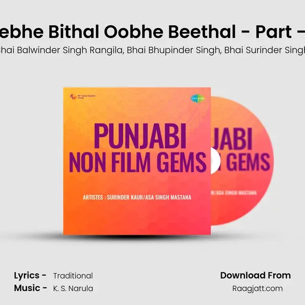 Eebhe Bithal Oobhe Beethal - Part - I - Bhai Balwinder Singh Rangila album cover 