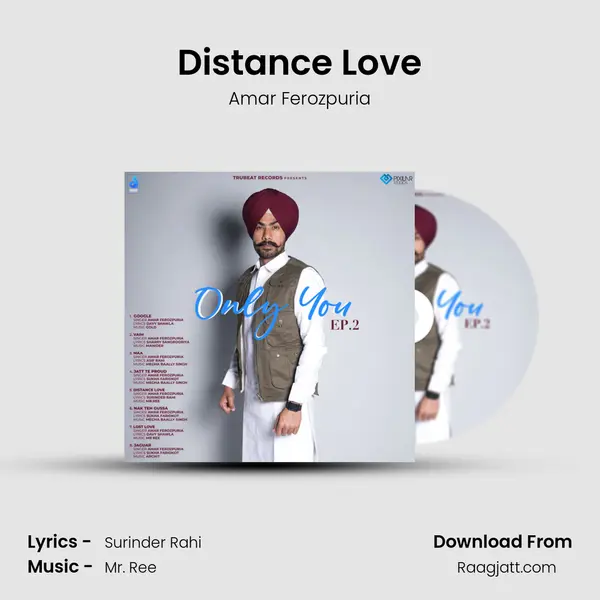 Distance Love - Amar Ferozpuria album cover 