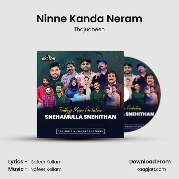 Ninne Kanda Neram - Thajudheen album cover 