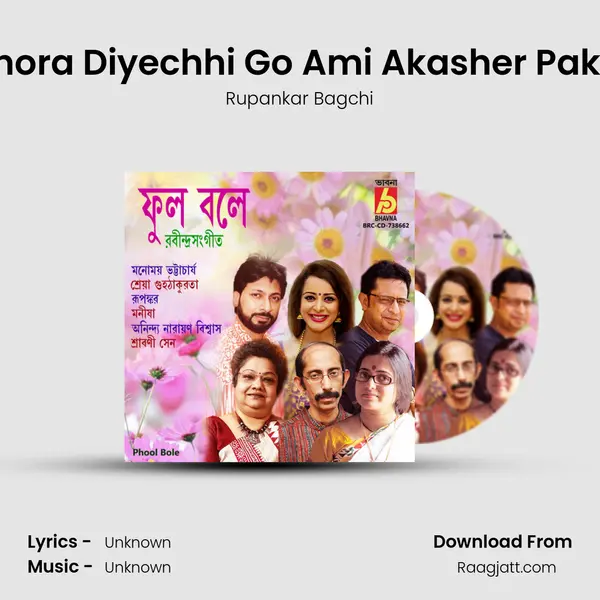 Dhora Diyechhi Go Ami Akasher Pakhi - Rupankar Bagchi album cover 