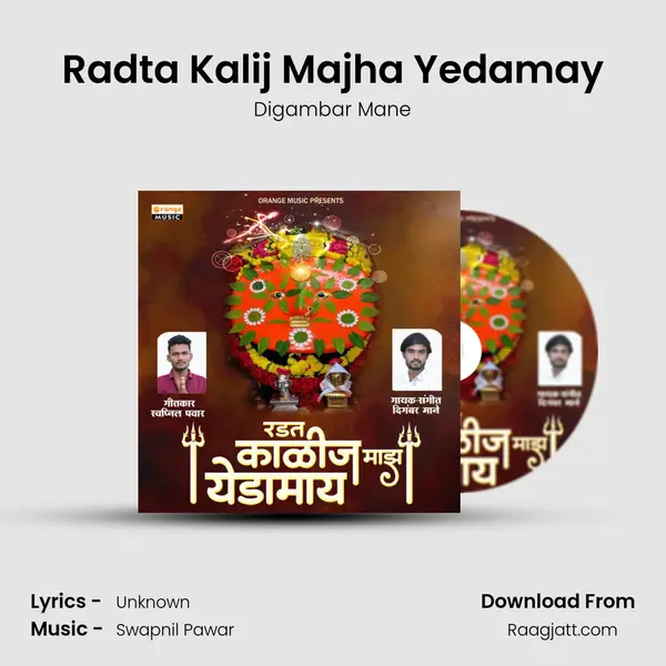 Radta Kalij Majha Yedamay - Digambar Mane album cover 