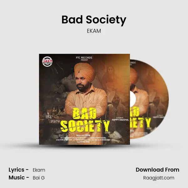 Bad Society - EKAM album cover 