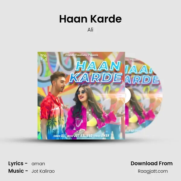 Haan Karde - Ali album cover 