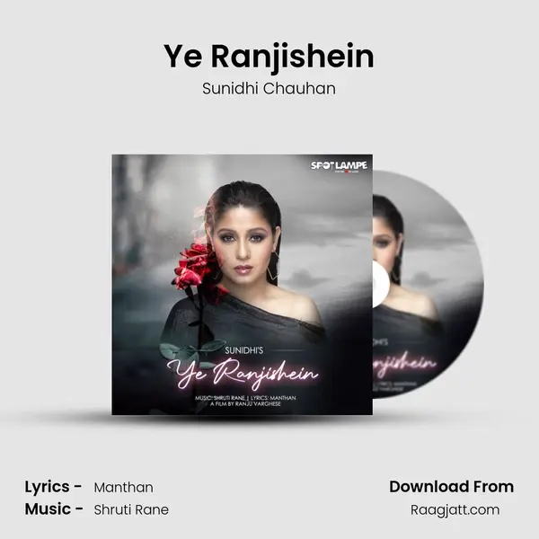 Ye Ranjishein - Sunidhi Chauhan album cover 